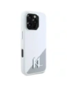 Kup Karl Lagerfeld KLHMP16XSCMKMPCH Apple iPhone 16 Pro Max Hardcase Silikon Initial Metall-Logo MagSafe weiß - KLD21811 - {ean13} - Sklep Home Screen