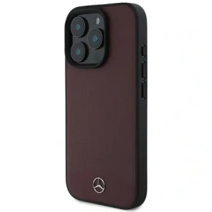 Kup Etui Mercedes MEHMP16L23RBARR Apple iPhone 16 Pro hardcase Textured And Plain Leather MagSafe červený/red - MRS246 - {ean13} - Sklep Home Screen