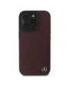 Kup Mercedes MEHMP16L23RBGVR Apple iPhone 16 Pro Hartschale MB Holzimitat-Leder MagSafe rot - MRS247 - {ean13} - Sklep Home Screen