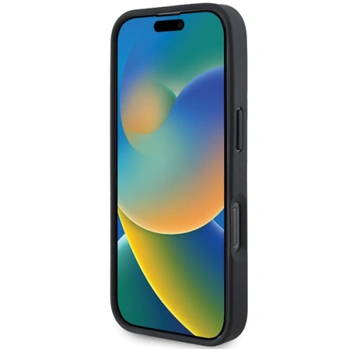 Kup Mercedes MEHMP16L23RBGVR Apple iPhone 16 Pro carcasă dură din imitație de lemn cu piele MagSafe roșie - MRS247 - {ean13} - Sklep Home Screen