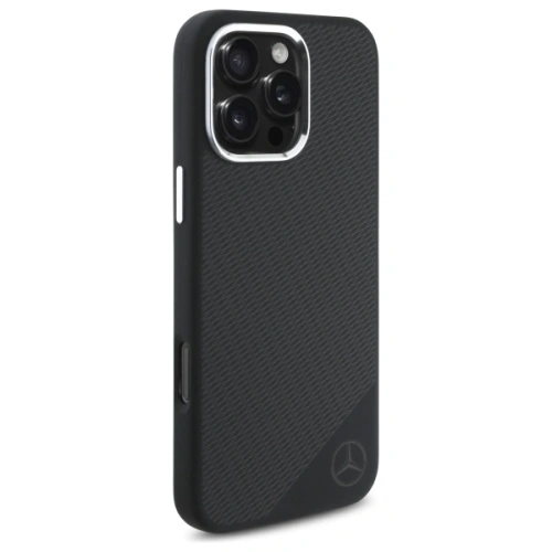 Kup Mercedes MEHMP16L23SUGDK Apple iPhone 16 Pro Hartschale Silikon Tonales Logo Holz Muster MagSafe schwarz - MRS250 - {ean13} - Sklep Home Screen