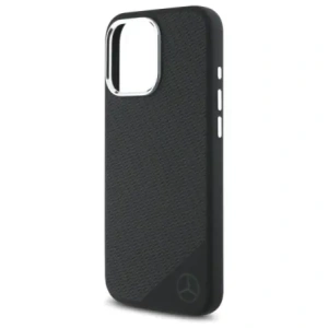 Kup Etui Mercedes MEHMP16L23SUGDK Apple iPhone 16 Pro hardcase Silicone Tonal Logo Wood Pattern MagSafe černý/black - MRS250 - {ean13} - Sklep Home Screen