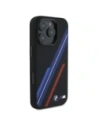 Kup BMW BMHMP16L23SSPK Apple iPhone 16 Pro husă din silicon cu linii aleatorii MagSafe neagră - BMW702 - {ean13} - Sklep Home Screen