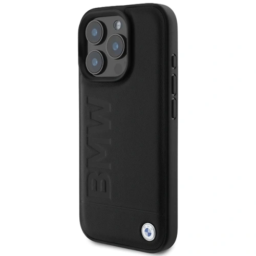 Kup Etui BMW BMHMP16LSLLBK Apple iPhone 16 Pro hardcase Leather Hot Stamp MagSafe černý/black - BMW703 - {ean13} - Sklep Home Screen