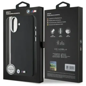 Kup BMW BMHMP16M23PMWK Apple iPhone 16 Plus Hartschale M Smooth Vollverpackt Metall MagSafe schwarz - BMW704 - {ean13} - Sklep Home Screen