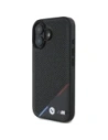 Kup BMW BMHMP16S23PUPDK Apple iPhone 16 hardcase M Perforált Tricolor vonal MagSafe fekete - BMW705 - {ean13} - Sklep Home Screen