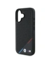 Kup BMW BMHMP16S23PUPDK Apple iPhone 16 hardcase M Perforált Tricolor vonal MagSafe fekete - BMW705 - {ean13} - Sklep Home Screen