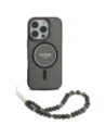 Kup Guess GUHMP16LHGCRELSK Apple iPhone 16 Pro kemény tok IML csillogó gyöngy pánttal MagSafe fekete - GUE4122 - {ean13} - Sklep Home Screen