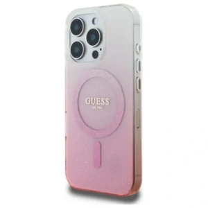 Kup Etui Guess GUHMP16LHGRCELP Apple iPhone 16 Pro hardcase IML Glitter Gradient MagSafe różowy/pink - GUE4124 - {ean13} - Sklep Home Screen