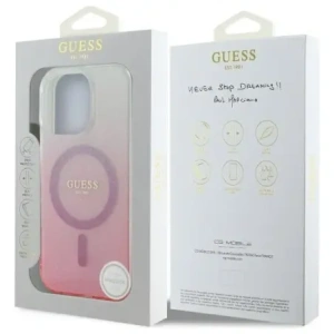 Kup Etui Guess GUHMP16LHGRCELP Apple iPhone 16 Pro hardcase IML Glitter Gradient MagSafe růžový/pink - GUE4124 - {ean13} - Sklep Home Screen