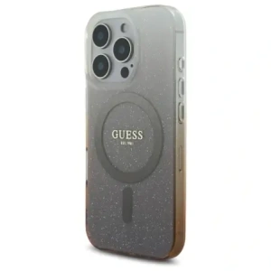 Buy Guess GUHMP16LHGRCELW Apple iPhone 16 Pro hardcase IML Glitter Gradient MagSafe brown - GUE4125 - {ean13} - Home Screen Store Europe