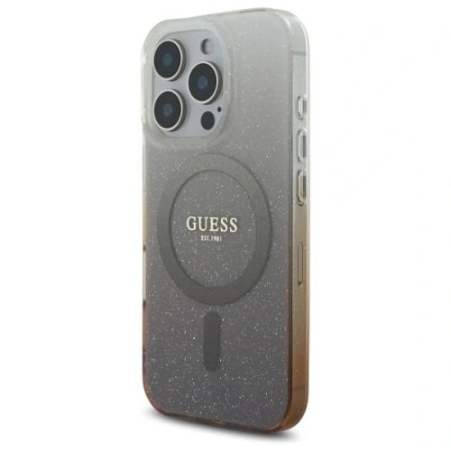 Kup Guess GUHMP16LHGRCELW Apple iPhone 16 Pro Hardcase IML Glitter Gradient MagSafe braun - GUE4125 - {ean13} - Sklep Home Screen