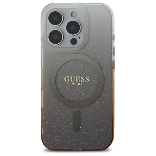 Buy Guess GUHMP16LHGRCELW Apple iPhone 16 Pro hardcase IML Glitter Gradient MagSafe brown - GUE4125 - {ean13} - Home Screen Store Europe