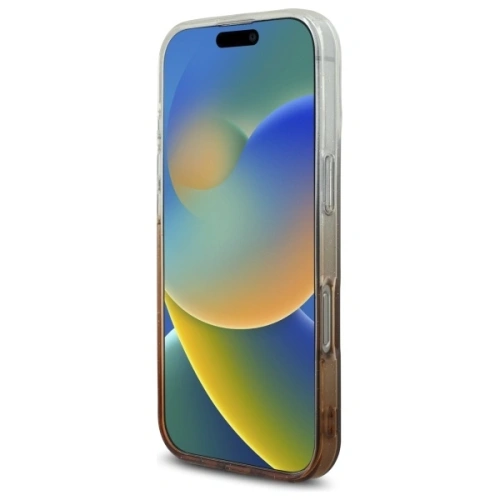 Kup Guess GUHMP16LHGRCELW Apple iPhone 16 Pro Hardcase IML Glitter Gradient MagSafe braun - GUE4125 - {ean13} - Sklep Home Screen