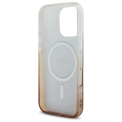 Kup Etui Guess GUHMP16LHGRCELW Apple iPhone 16 Pro hardcase IML Glitter Gradient MagSafe brązowy/brown - GUE4125 - {ean13} - Sklep Home Screen