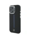 Kup Etui Mercedes MEHMP16L23SUMBK Apple iPhone 16 Pro hardcase silikonový modrý pruh MagSafe černý/black - MRS251 - {ean13} - Sklep Home Screen