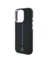 Kup Etui Mercedes MEHMP16L23SUMBK Apple iPhone 16 Pro hardcase silikonový modrý pruh MagSafe černý/black - MRS251 - {ean13} - Sklep Home Screen