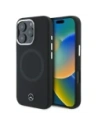 Mercedes MEHMP16L23SUTTK Apple iPhone 16 Pro keménytok Szilikon Tonális Logó MagSafe fekete