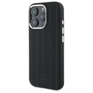 Kup Etui Mercedes MEHMP16L23SUVSK Apple iPhone 16 Pro hardcase Silicone Vertical Tonal Stripes MagSafe czarny/black - MRS253 - {ean13} - Sklep Home Screen
