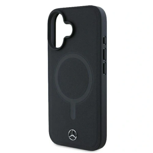 Buy Mercedes MEHMP16M23RCMK Apple iPhone 16 Plus hardcase Smooth Leather MagSafe black - MRS254 - {ean13} - Home Screen Store Europe
