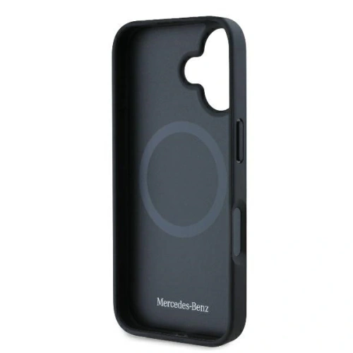 Buy Mercedes MEHMP16M23RCMK Apple iPhone 16 Plus hardcase Smooth Leather MagSafe black - MRS254 - {ean13} - Home Screen Store Europe