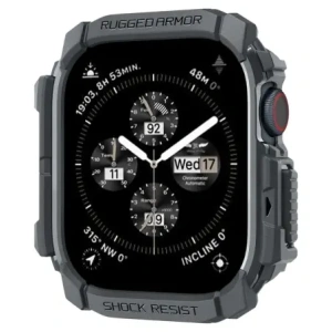 Kup Spigen Rugged Armor Apple Watch 10 46mm Dunkelgrau - SPN16533 - {ean13} - Sklep Home Screen
