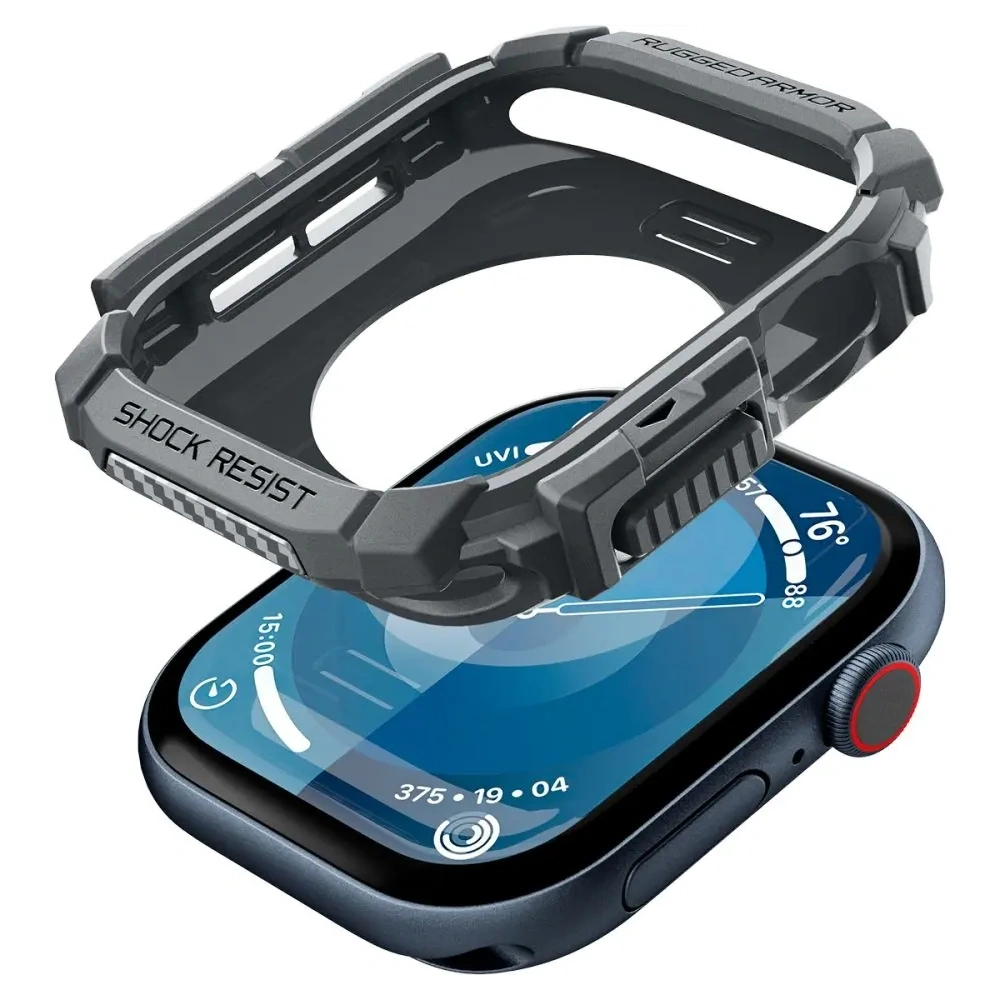 Etui Spigen Rugged Armor Apple Watch 10 / 11 46mm Dark Grey