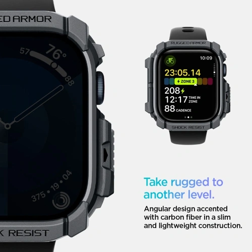 Kup Spigen Rugged Armor Apple Watch 10 46mm Dunkelgrau - SPN16533 - {ean13} - Sklep Home Screen