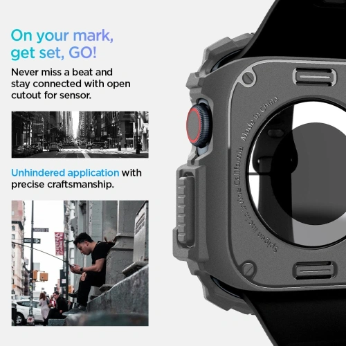 Kup Etui Spigen Rugged Armor Apple Watch 10 46mm tmavě šedé - SPN16533 - {ean13} - Sklep Home Screen