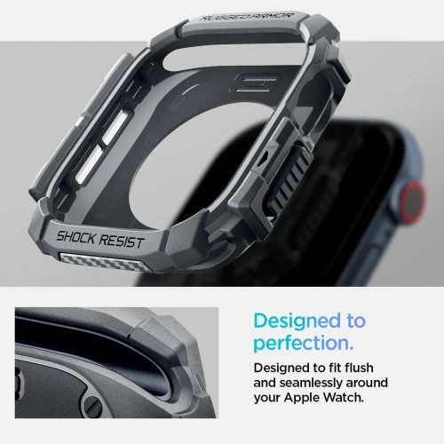 Kup Etui Spigen Rugged Armor Apple Watch 10 46mm tmavě šedé - SPN16533 - {ean13} - Sklep Home Screen