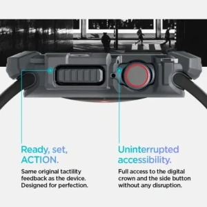 Kup Spigen Rugged Armor Apple Watch 10 46mm Dunkelgrau - SPN16533 - {ean13} - Sklep Home Screen