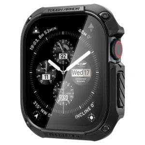 Kup Etui Spigen Tough Armor Apple Watch 10 46mm Black - SPN16534 - {ean13} - Sklep Home Screen
