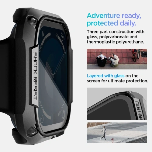 Kup Spigen Tough Armor Apple Watch 10 46mm Fekete - SPN16534 - {ean13} - Sklep Home Screen