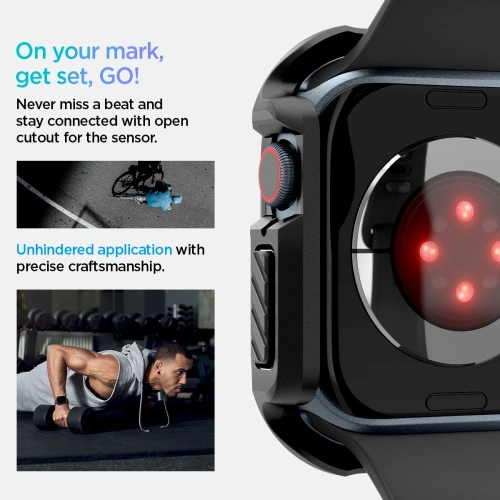 Kup Etui Spigen Tough Armor Apple Watch 10 46mm Black - SPN16534 - {ean13} - Sklep Home Screen
