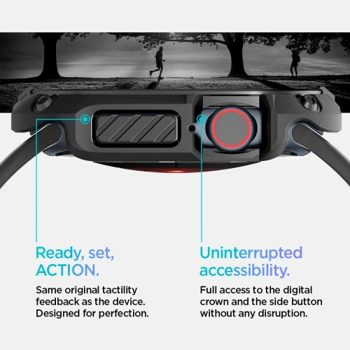 Kup Spigen Tough Armor Apple Watch 10 46mm Fekete - SPN16534 - {ean13} - Sklep Home Screen