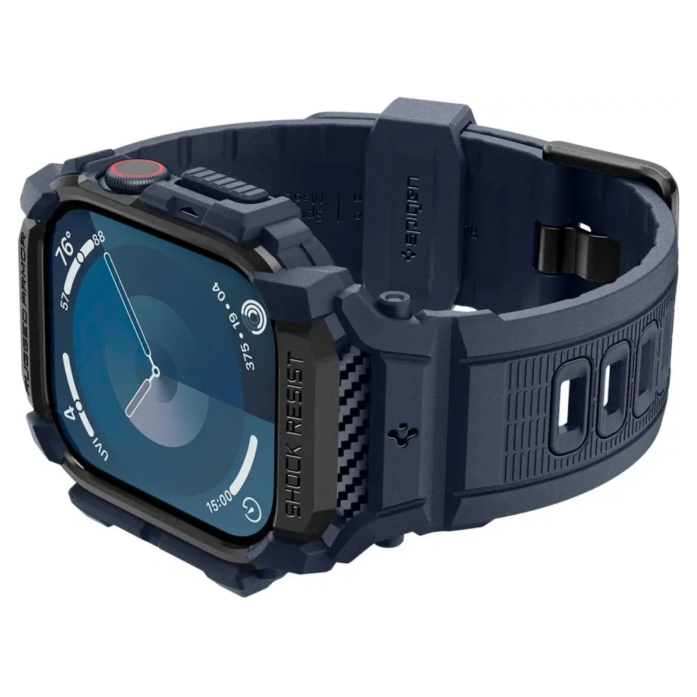 Etui Spigen Rugged Armor Pro Apple Watch 10 / 11 46mm Navy Blue
