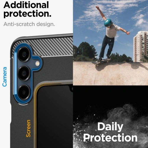 Kup Spigen Rugged Armor Samsung Galaxy A16 4G / 5G Mattschwarz - SPN16536 - {ean13} - Sklep Home Screen