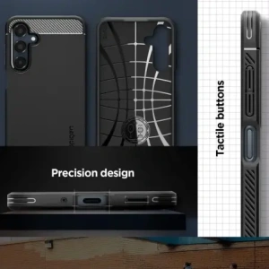 Kup Etui Spigen Rugged Armor Samsung Galaxy A16 4G / 5G Matte Black - SPN16536 - {ean13} - Sklep Home Screen