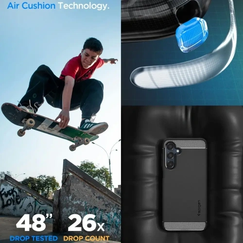 Kup Spigen Rugged Armor Samsung Galaxy A16 4G / 5G Mattschwarz - SPN16536 - {ean13} - Sklep Home Screen
