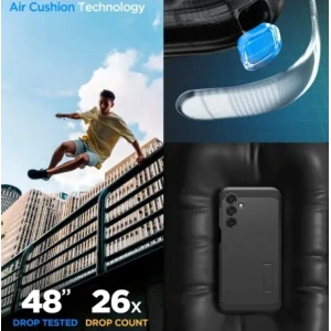 Kup Etui Spigen Tough Armor Samsung Galaxy A16 4G / 5G Black - SPN16537 - {ean13} - Sklep Home Screen