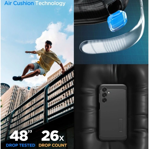 Buy Spigen Tough Armor Samsung Galaxy A16 4G / 5G Black - SPN16537 - {ean13} - Home Screen Store Europe