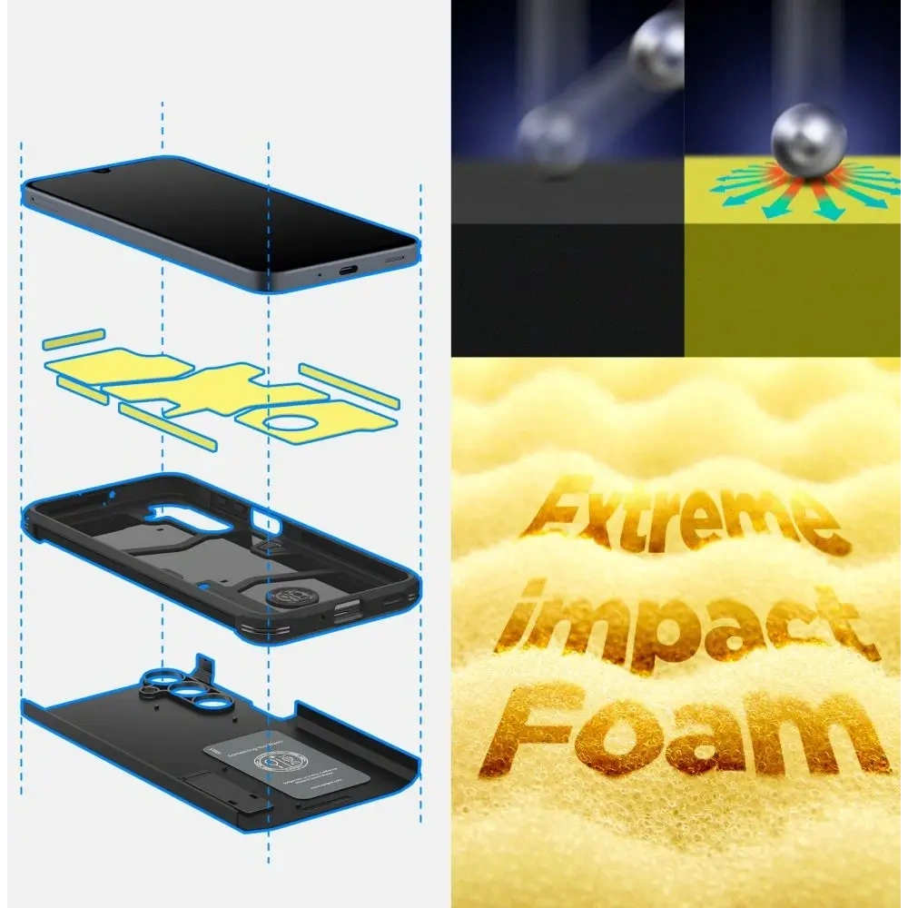 Etui Spigen Tough Armor Samsung Galaxy A16 4G / 5G Black