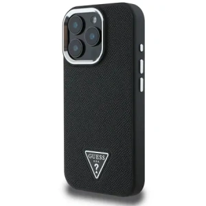 Kup Etui Guess GUHMP16LPGTSPSK Apple iPhone 16 Pro hardcase Grained Triangle MagSafe černý/black - GUE4127 - {ean13} - Sklep Home Screen