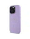 Buy Guess GUHMP16LPSAHMCU Apple iPhone 16 Pro hardcase Saffiano MagSafe purple - GUE4128 - {ean13} - Home Screen Store Europe