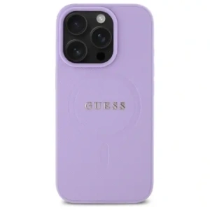 Buy Guess GUHMP16LPSAHMCU Apple iPhone 16 Pro hardcase Saffiano MagSafe purple - GUE4128 - {ean13} - Home Screen Store Europe