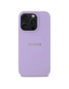 Buy Guess GUHMP16LPSAHMCU Apple iPhone 16 Pro hardcase Saffiano MagSafe purple - GUE4128 - {ean13} - Home Screen Store Europe