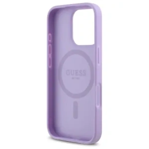 Kup Etui Guess GUHMP16LPSAHMCU Apple iPhone 16 Pro hardcase Saffiano MagSafe fioletowy/purple - GUE4128 - {ean13} - Sklep Home Screen