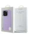 Buy Guess GUHMP16LPSAHMCU Apple iPhone 16 Pro hardcase Saffiano MagSafe purple - GUE4128 - {ean13} - Home Screen Store Europe