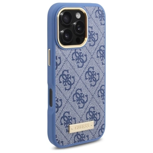 Kup Etui Guess GUHMP16LU4GPRB Apple iPhone 16 Pro hardcase 4G Logo Plate MagSafe modrý/blue - GUE4129 - {ean13} - Sklep Home Screen