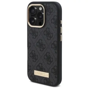 Kup Etui Guess GUHMP16LU4GPRK Apple iPhone 16 Pro hardcase 4G Logo Plate MagSafe černý/black - GUE4130 - {ean13} - Sklep Home Screen